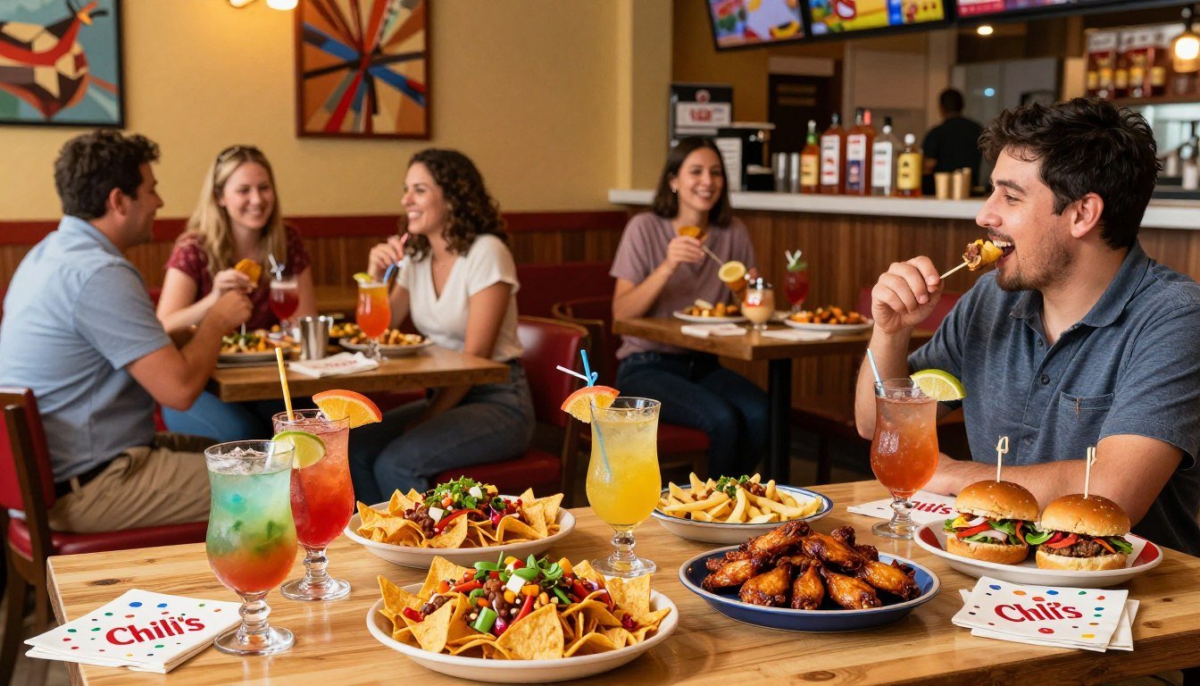 Chili's Happy Hour Menu with Prices