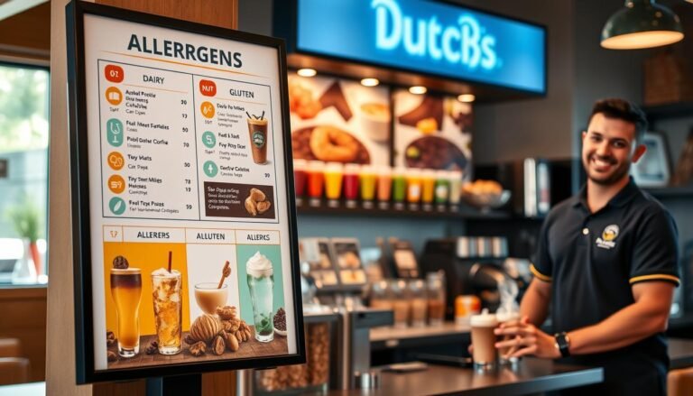 dutch bros allergen menu