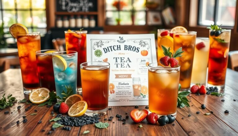 dutch bros tea menu